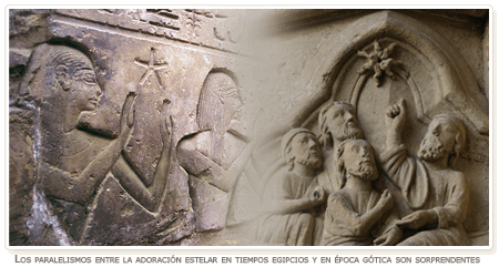 Paralelismos entre la adoración estelar en tiempos egipcios y en época gótica